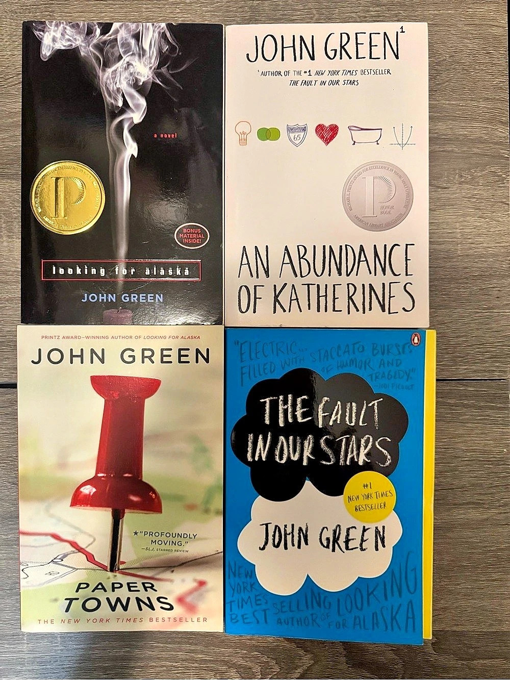 Speak John Green book set 4-Book Paperback Set